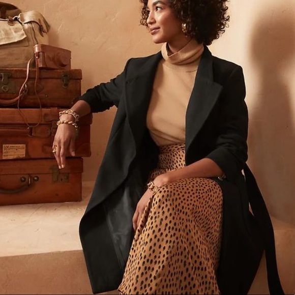 Banana Republic Jackets & Blazers - Banana Republic Long City Coat NWT Trench Tie waist